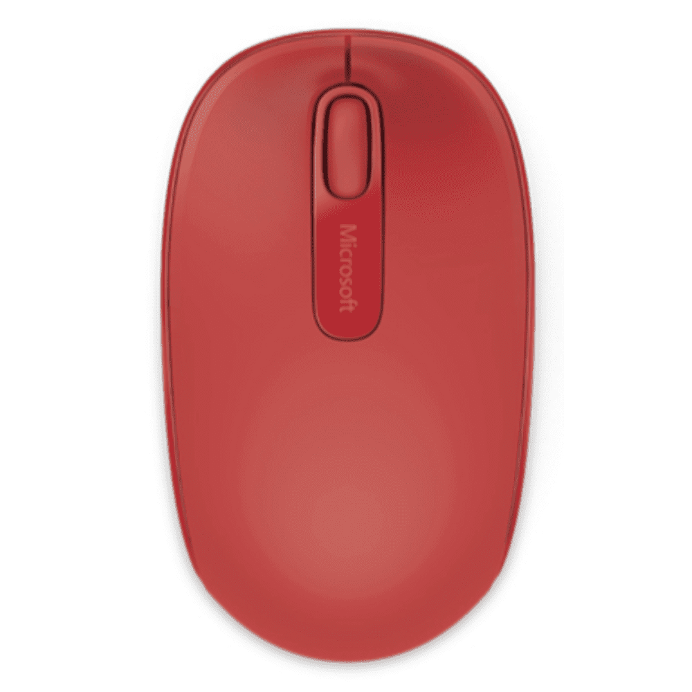 Mouse Sem Fio Wireless Mobile 1850 Vermelho Microsoft Connexxus