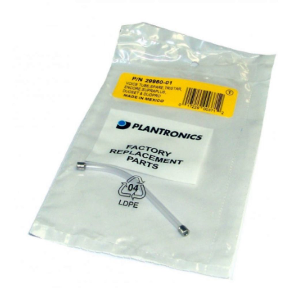 Tubo de Voz Original Plantronics 29960-01 p/ SupraPlus, Encore, Tristar, DuoSet e DuoPro